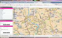 Plan interactif de Toulouse